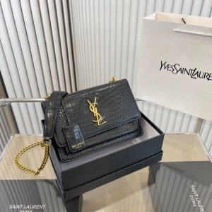 New Arrival Bag Y3154 – Y3154-22x15cm, Black-Gold Logo