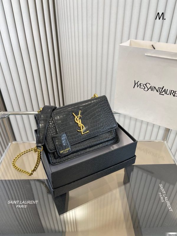 New Arrival Bag Y3154 – Y3154-22x15cm, Black-Gold Logo