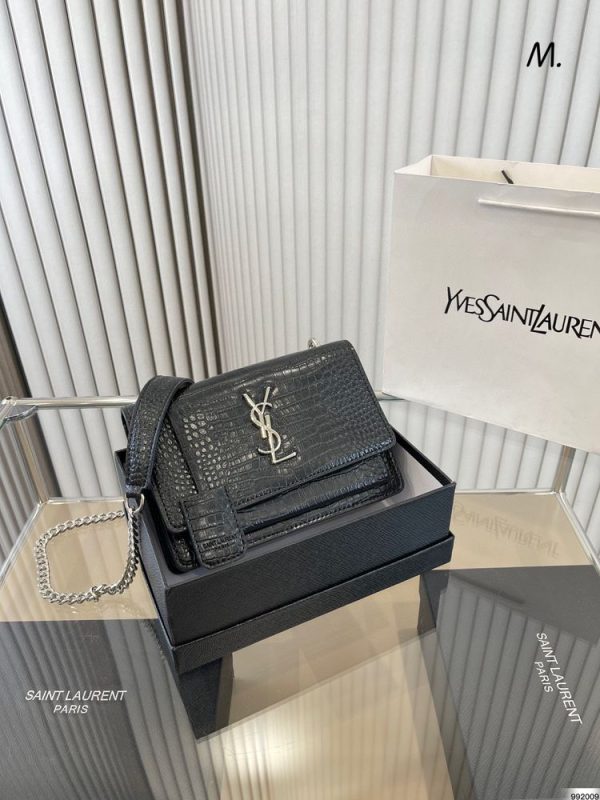 New Arrival Bag Y3154 – Y3154-22x15cm, Black-Silver Logo